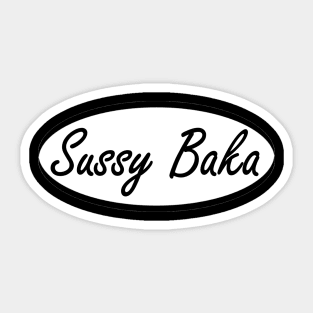 sussy baka Sticker